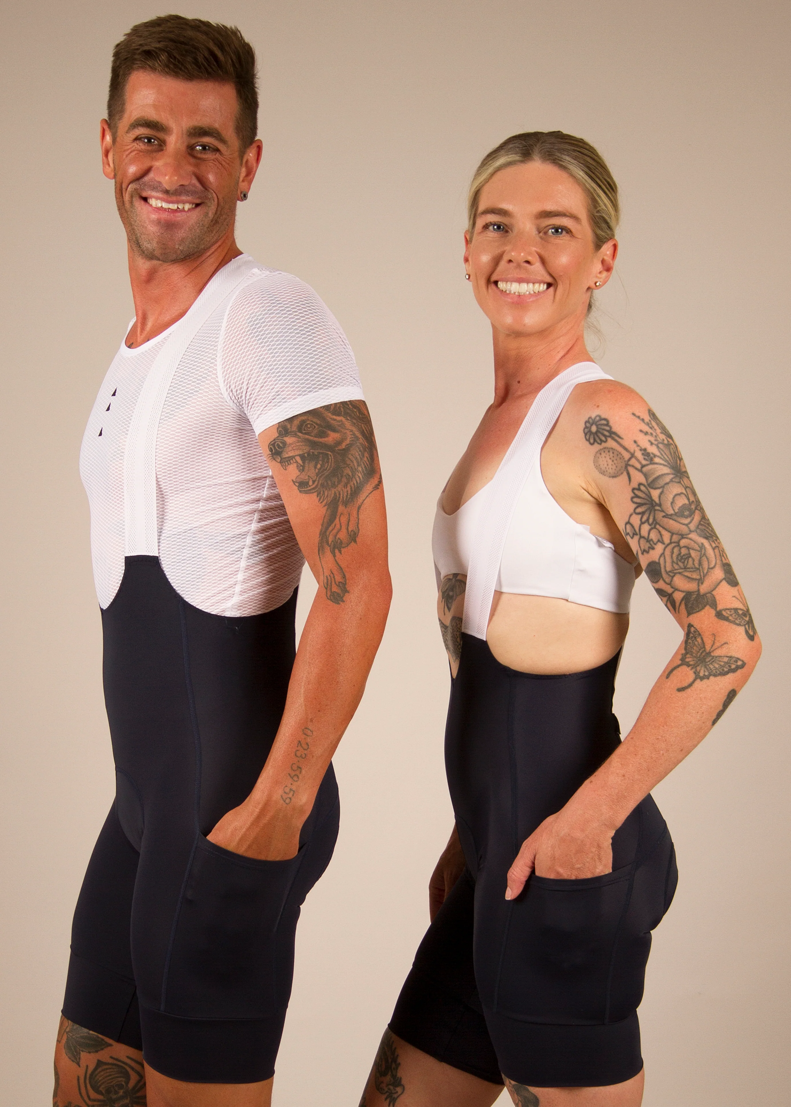 NeoPro Dark Navy Cargo Bibs V2.0 - Image 4