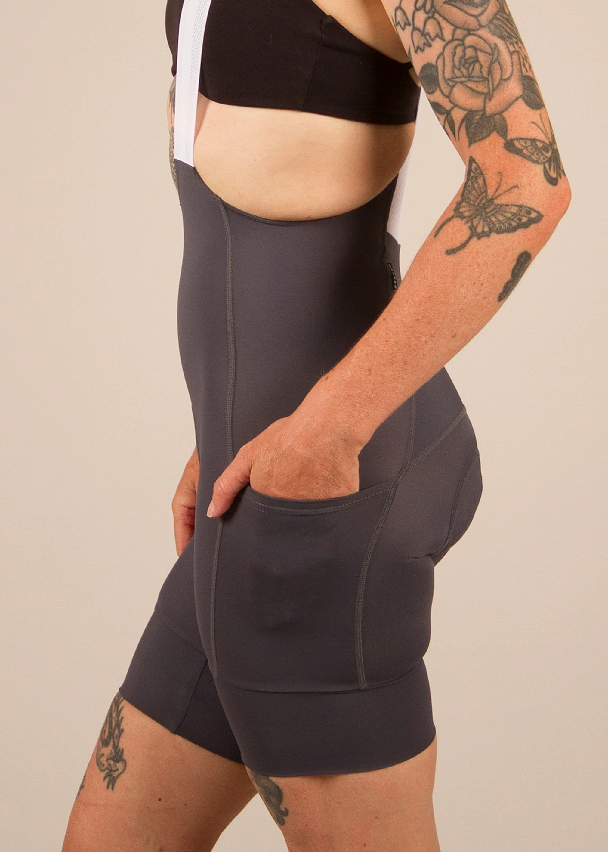 NeoPro Grey Cargo Bibs V2.0 - Image 3