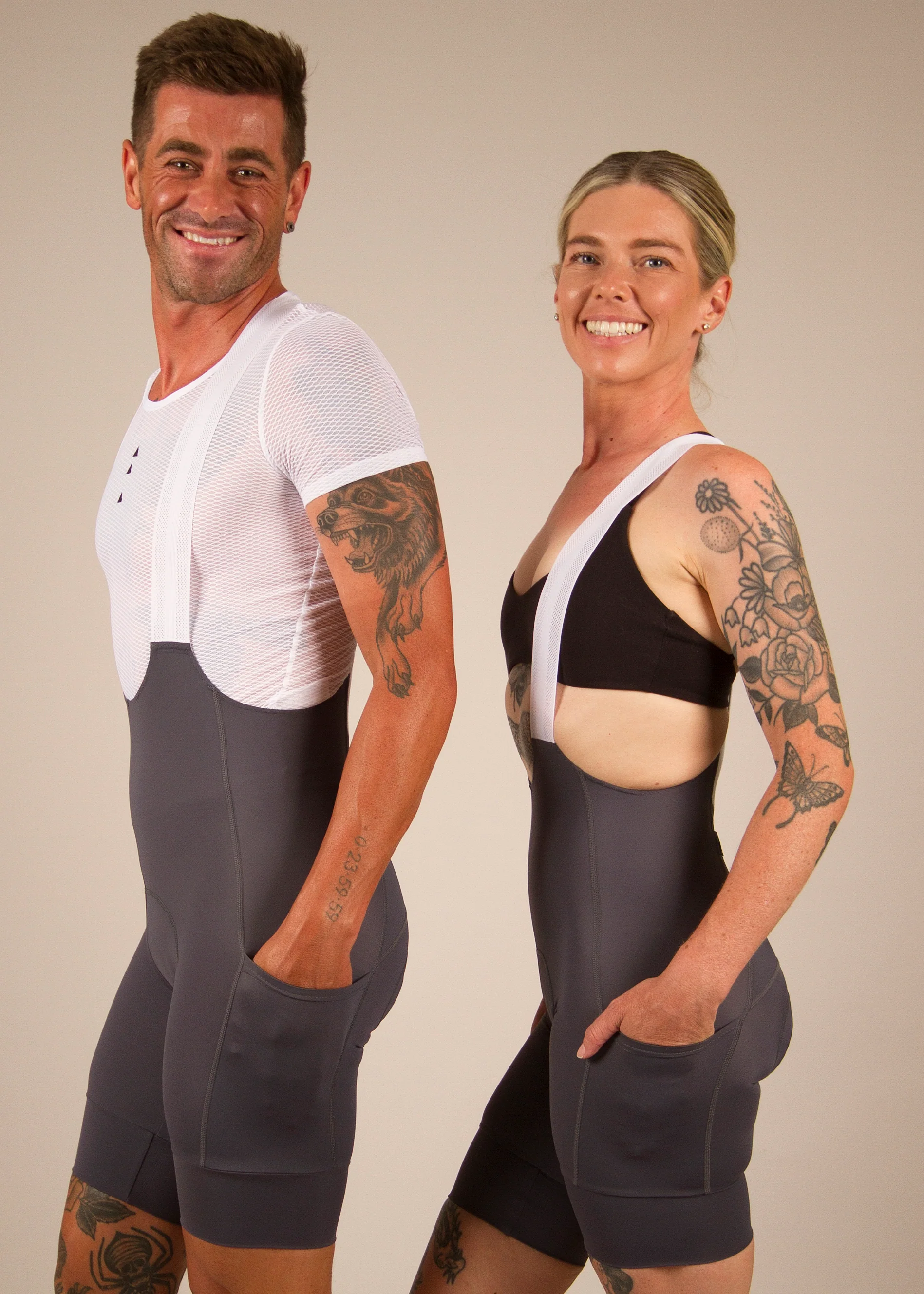 NeoPro Grey Cargo Bibs V2.0 - Image 4
