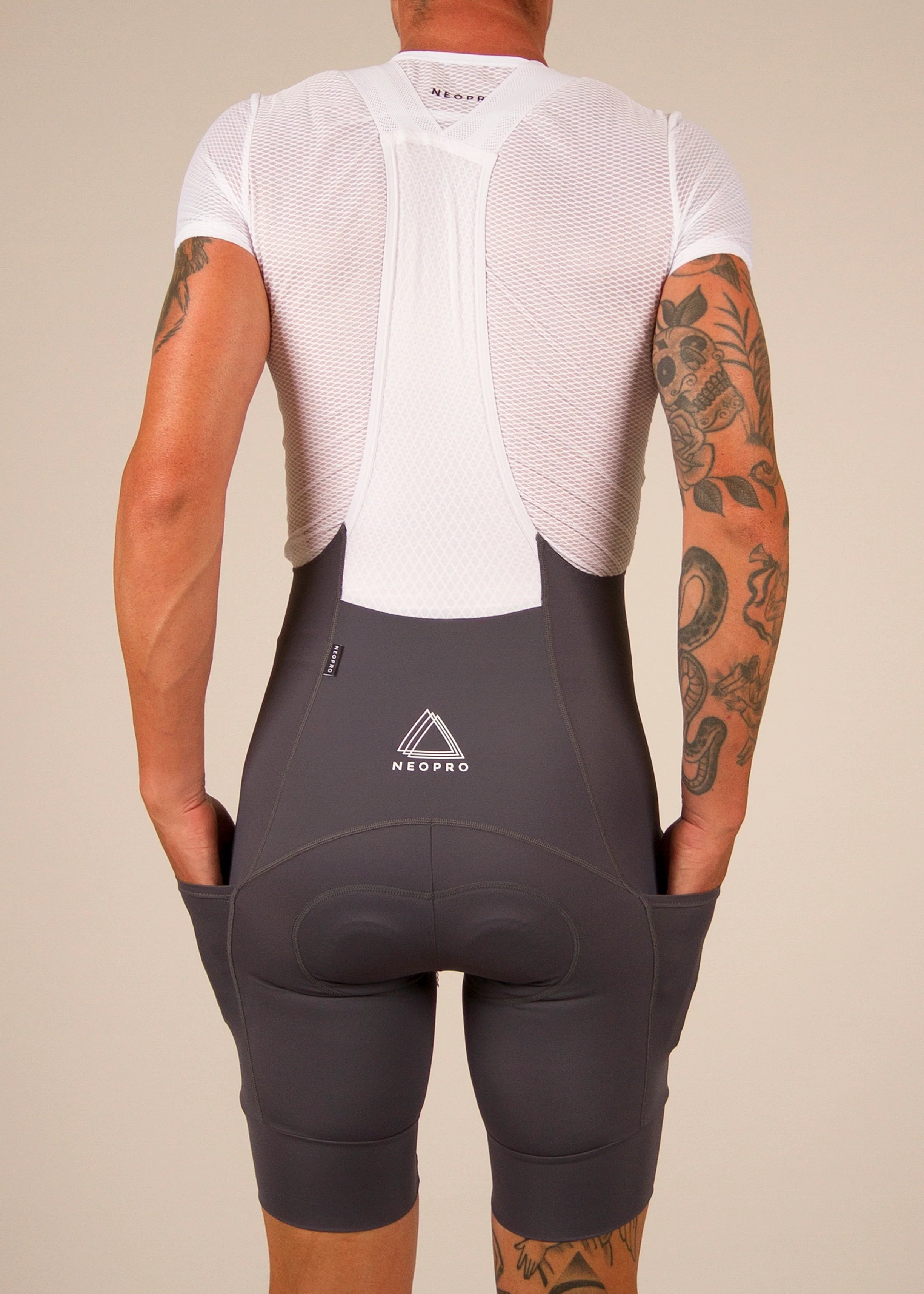 NeoPro Grey Cargo Bibs V2.0 - Image 5