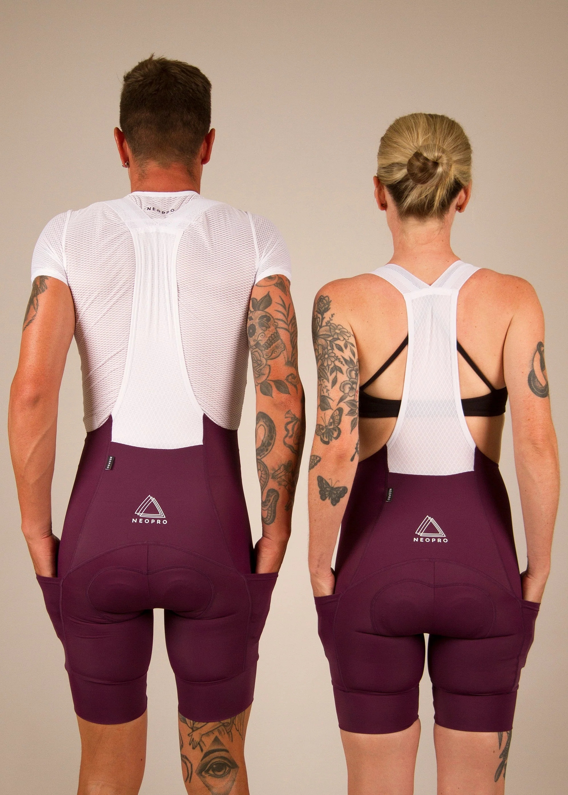 NeoPro Plum Cargo Bibs - Image 6